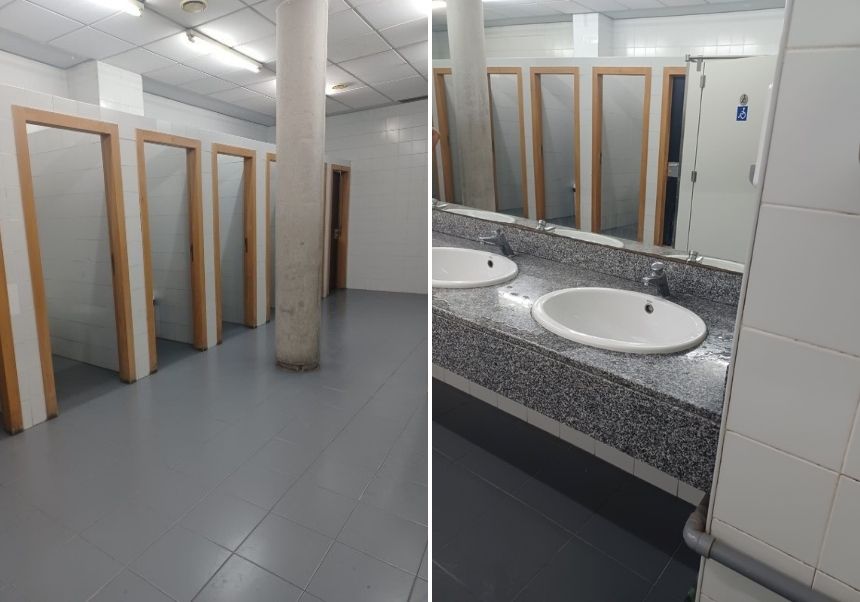 Banys de l'Aulari interfacultatiu de Burjassot